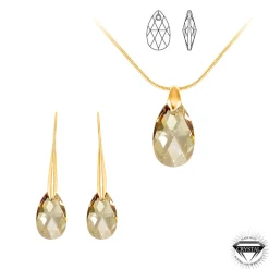 Parure collier et boucles d'oreilles Cristaux Swarovski - So Charm