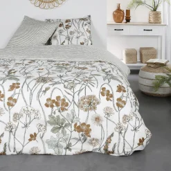 Parure de lit 2 personnes Coton 57 Fils Stella