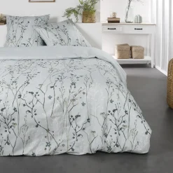 Parure de lit 2 personnes Coton 57 Fils Oxmo