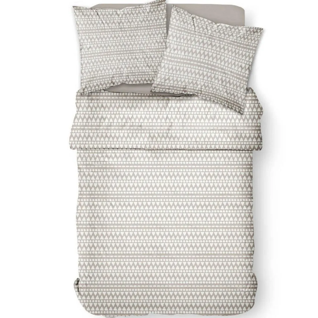 Parure de lit 2 personnes Coton 57 Fils Juliette