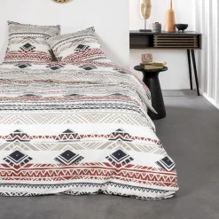 Parure de lit 2 personnes Coton 57 Fils Leonie