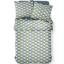 Parure de lit 2 personnes Coton Zippée Côté Imprimé Mawira Judith