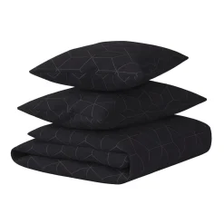 Parure de lit coton JEHAUT - Anthracite