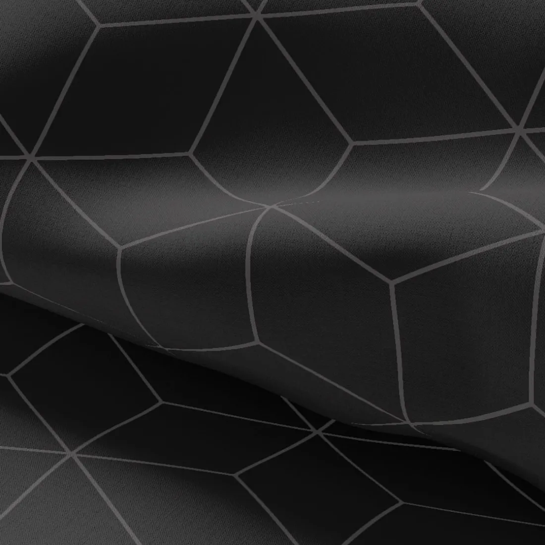 Parure de lit coton JEHAUT - Anthracite