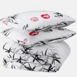 Parure de lit en coton - BAMBOU PANDY