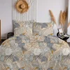 Parure de lit Housse de couette +2Taies 240X220 BORNEO beige