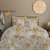Parure de lit Housse de couette +2Taies 240X220 SAHEL taupe