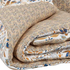 Parure de lit imprimée Kilda 260x240cm - beige lin