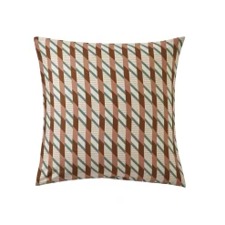 Parure drap plat 240 x 230 cm+ 2 taies 65 x 65 satin FUSION Ambre