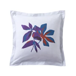 Parure Housse de couette + 2 taies 65 x 65 percale EQUINOXE Violine