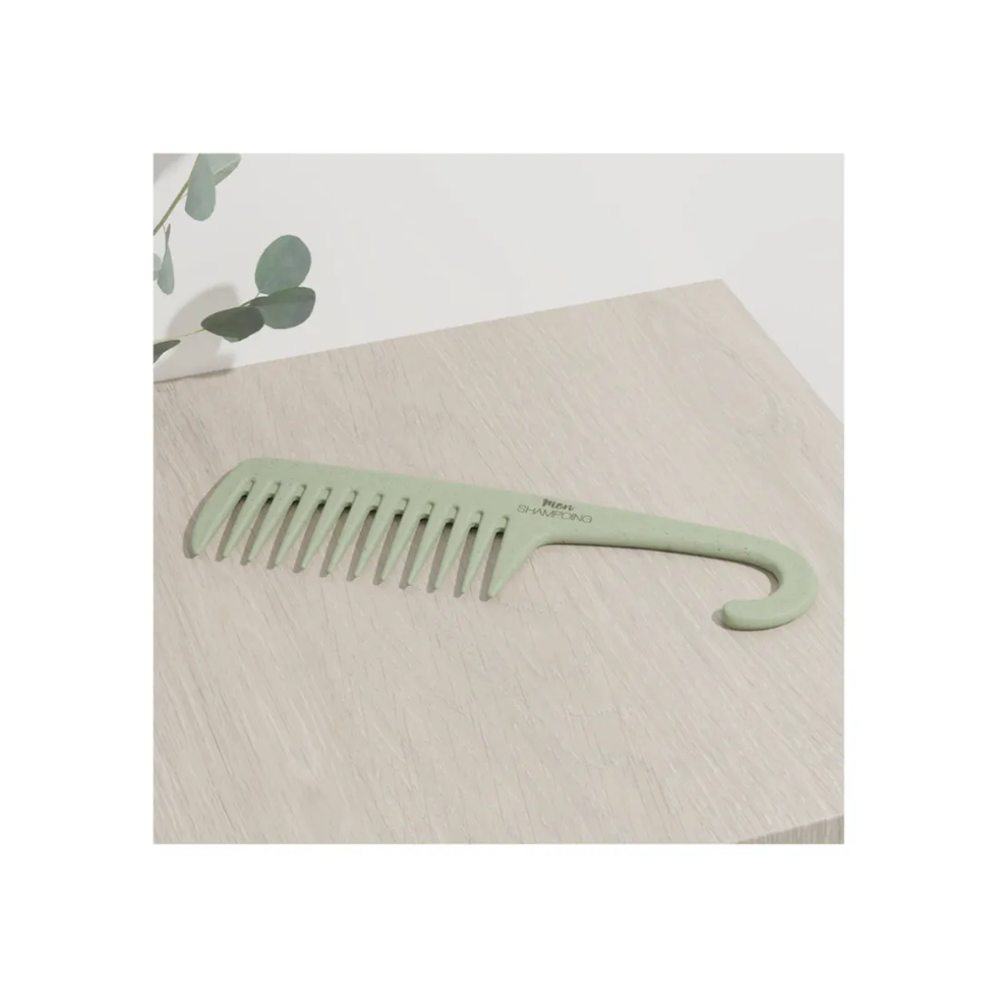 Peigne de douche naturel en paille de blé