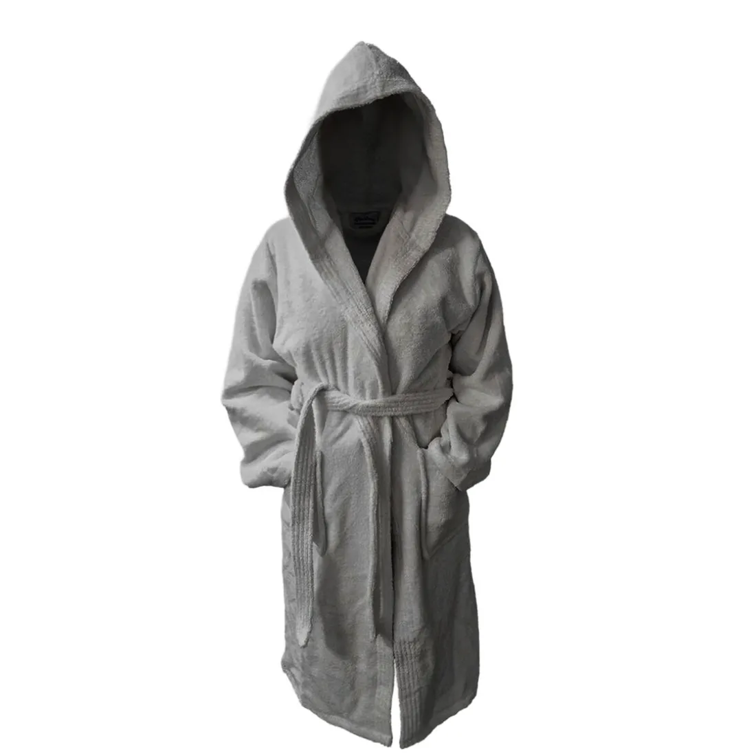 Peignoir à Capuche en Coton 470 gm² TERTIO® - anthracite