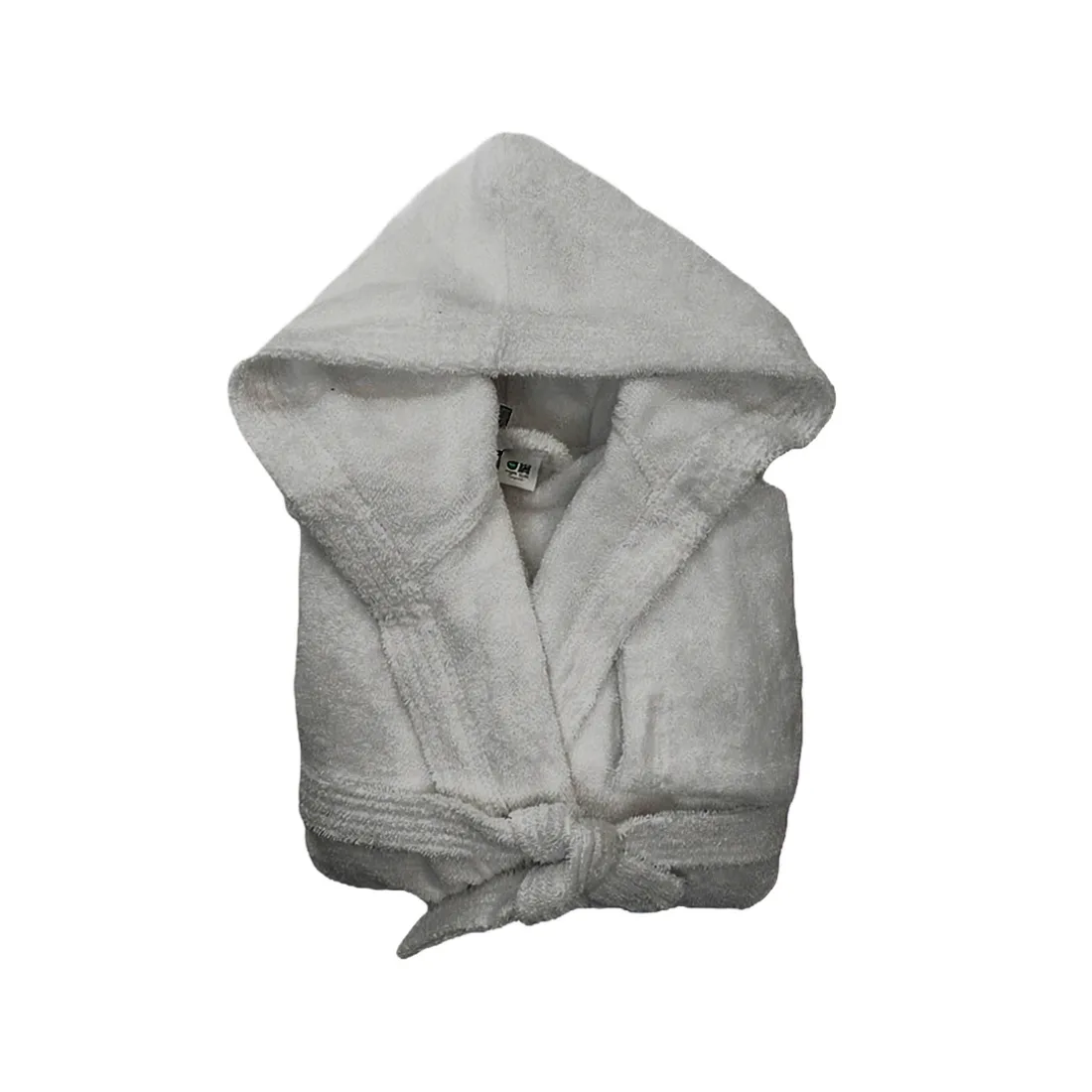 Peignoir à Capuche en Coton 470 gm² TERTIO® - anthracite