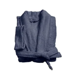 Peignoir à Col Chale 450 m² TERTIO® - Bleu Indigo