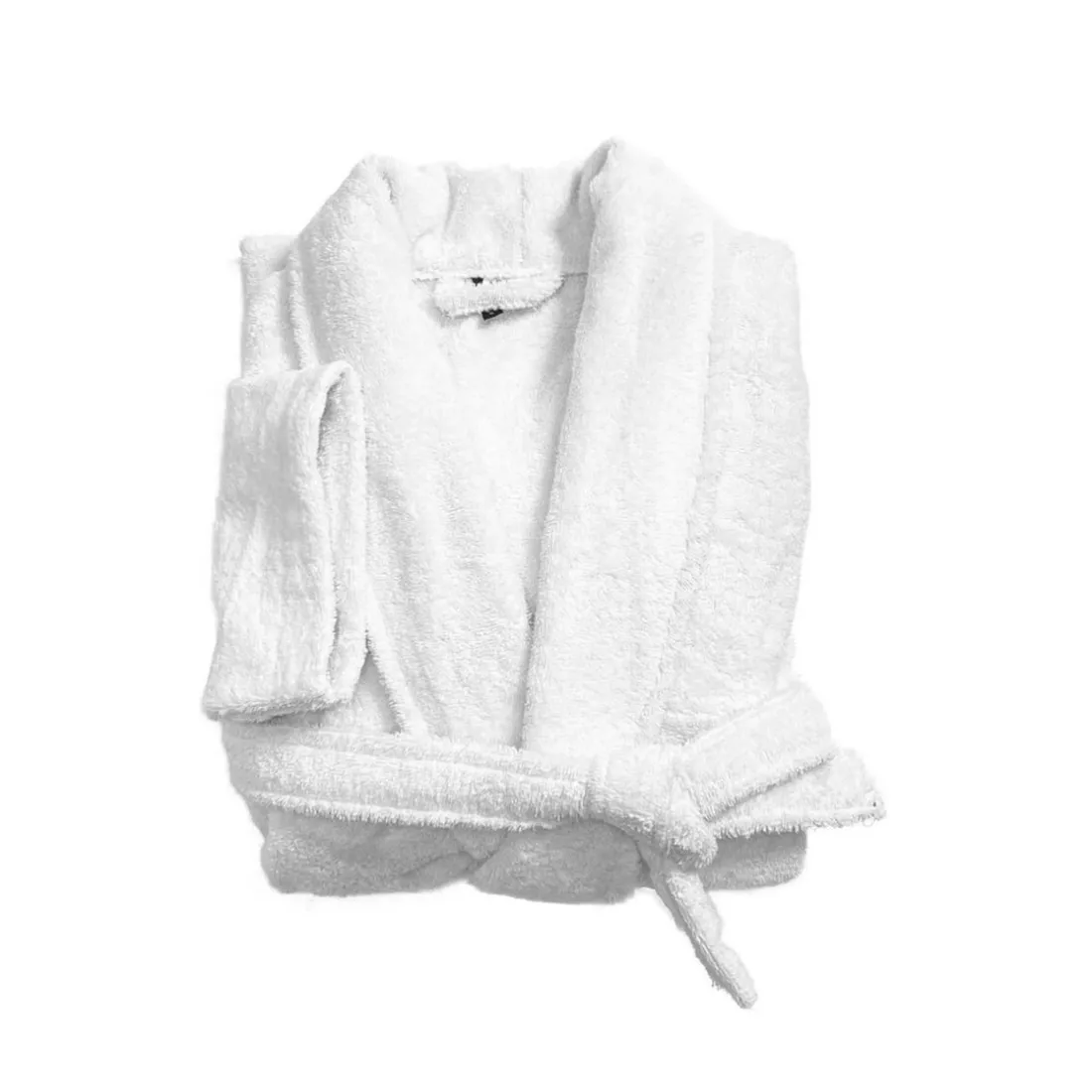 Peignoir à Col Chale 450 m² TERTIO® - Blanc