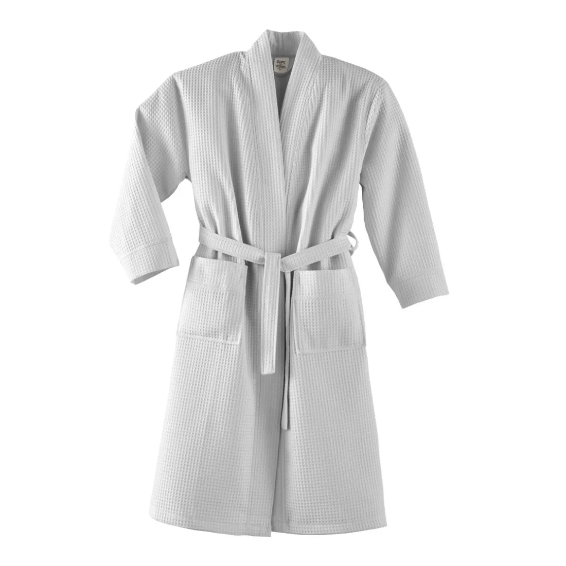 Peignoir bain nid d'abeille MANOIR Perle