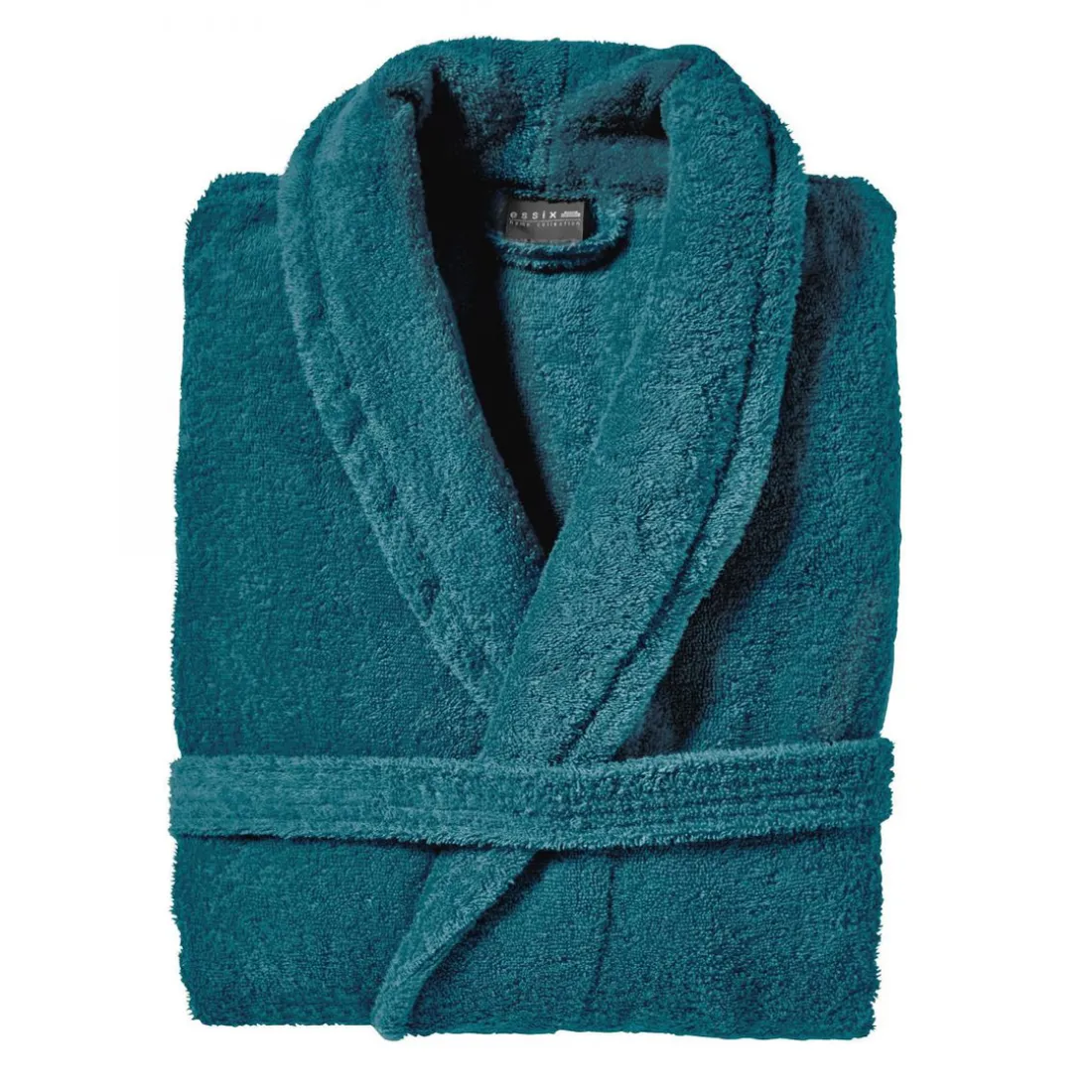 Peignoir de bain coton Aqua - Vert Émeraude