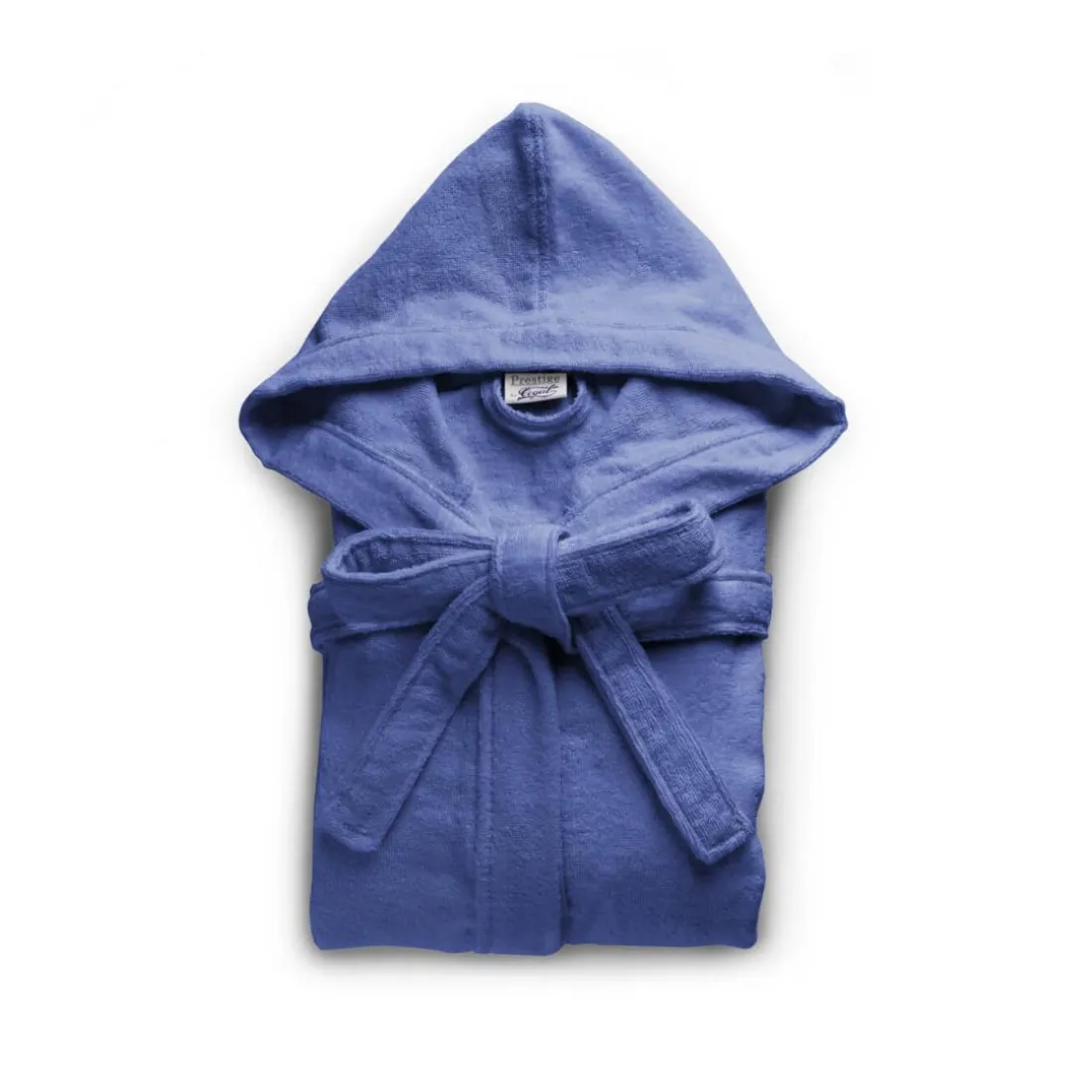 Peignoir de voyage à capuche RANGER 300 g - Bleu Lavande