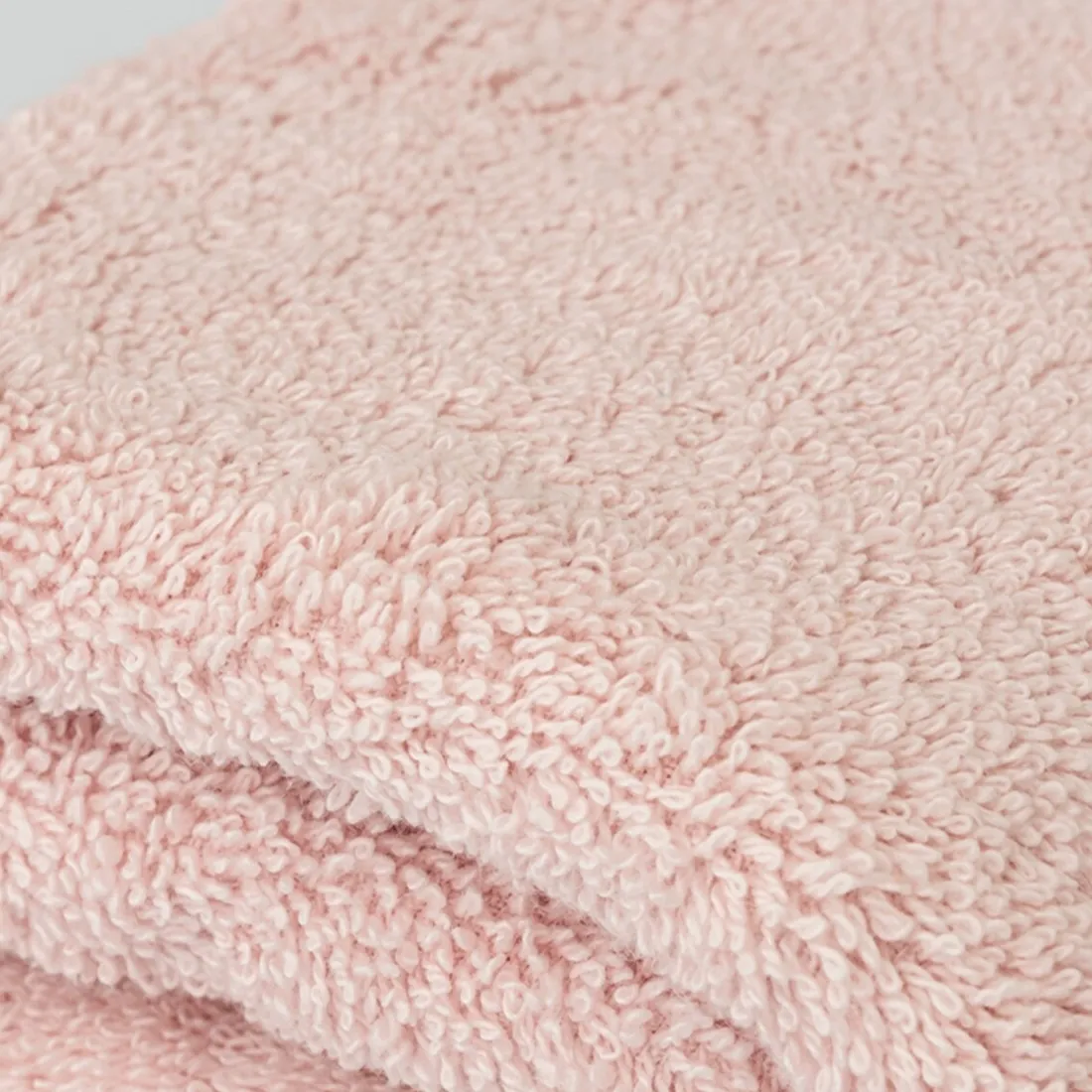 Peignoir de voyage RANGER, à capuche 300g Rose poudré