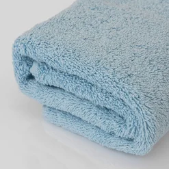 Peignoir de voyage RANGER, à capuche 300GR Taille L Bleu ciel