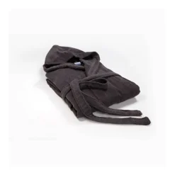 Peignoir de voyage RANGER, à capuche 300g Anthracite