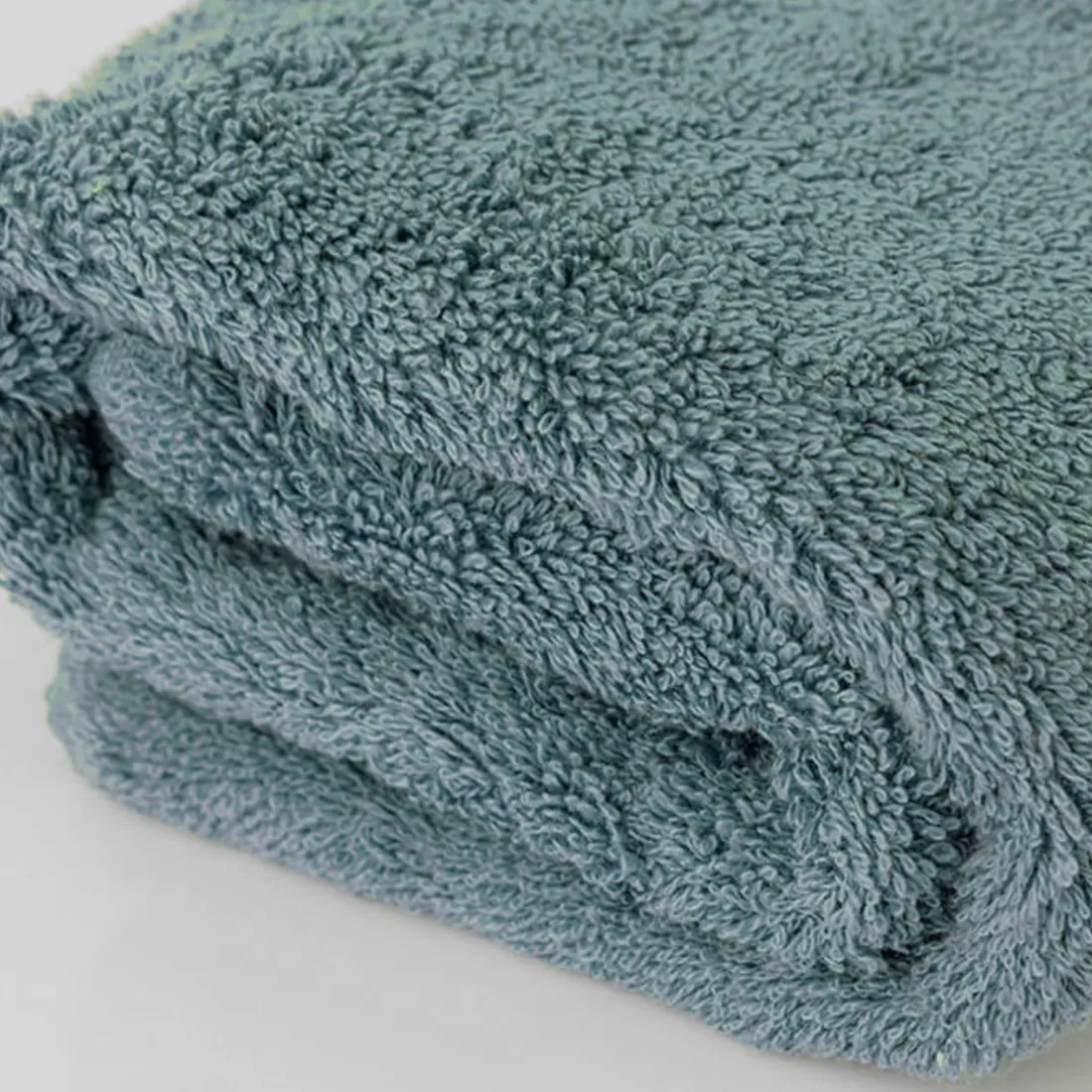 Peignoir de voyage RANGER, à capuche 300g Vert céladon