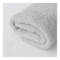 Peignoir de voyage RANGER, à capuche 300g, Gris argenté