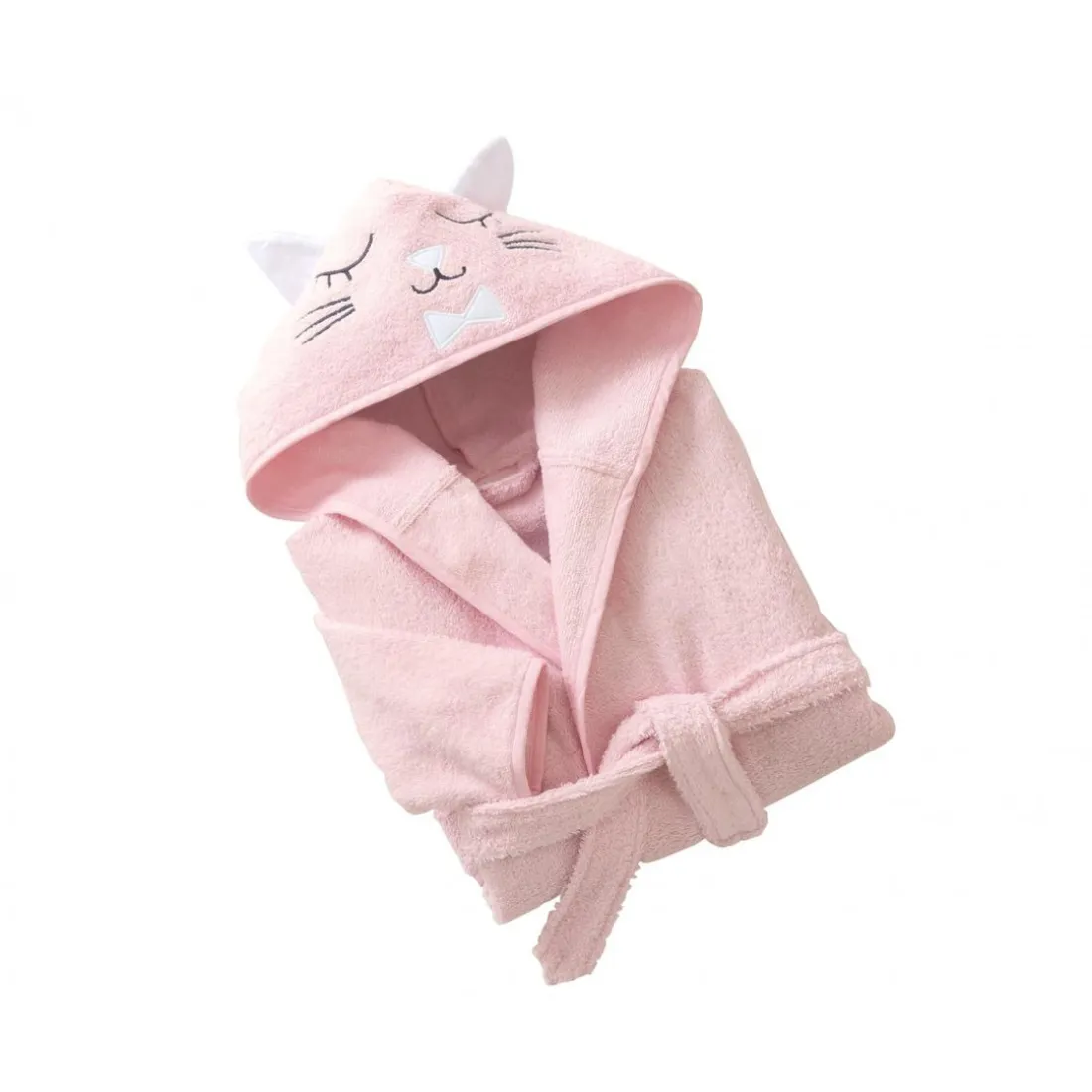 Peignoir enfant en coton RENATO rose