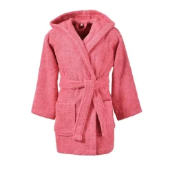 Peignoir enfant uni lauréat 340gm2 - Rose