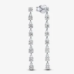 Pendantes femme en argent sterling avec zircons Pandora Timeless