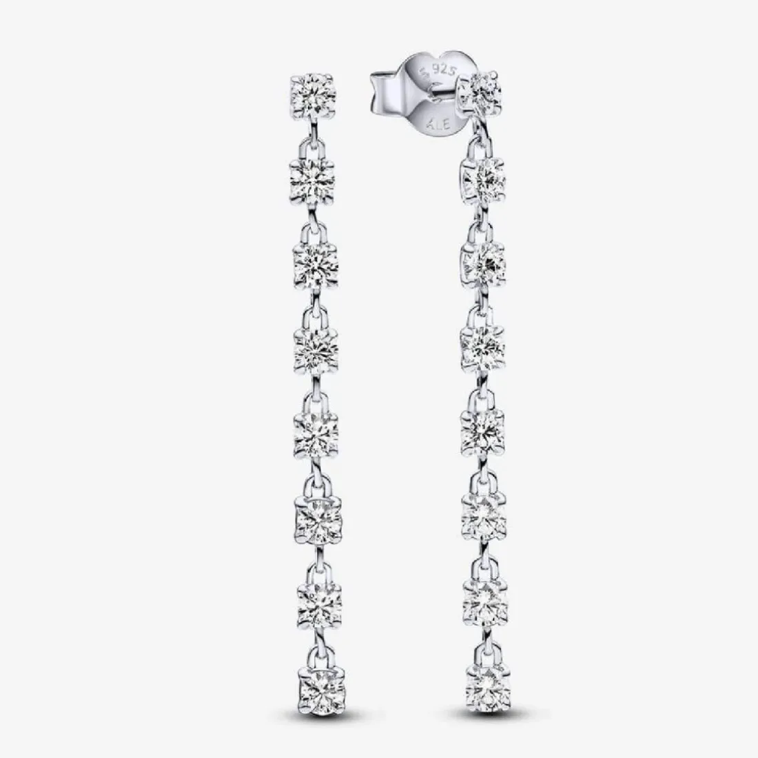 Pendantes femme en argent sterling avec zircons Pandora Timeless