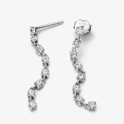 Pendantes femme en argent sterling avec zircons Pandora Timeless