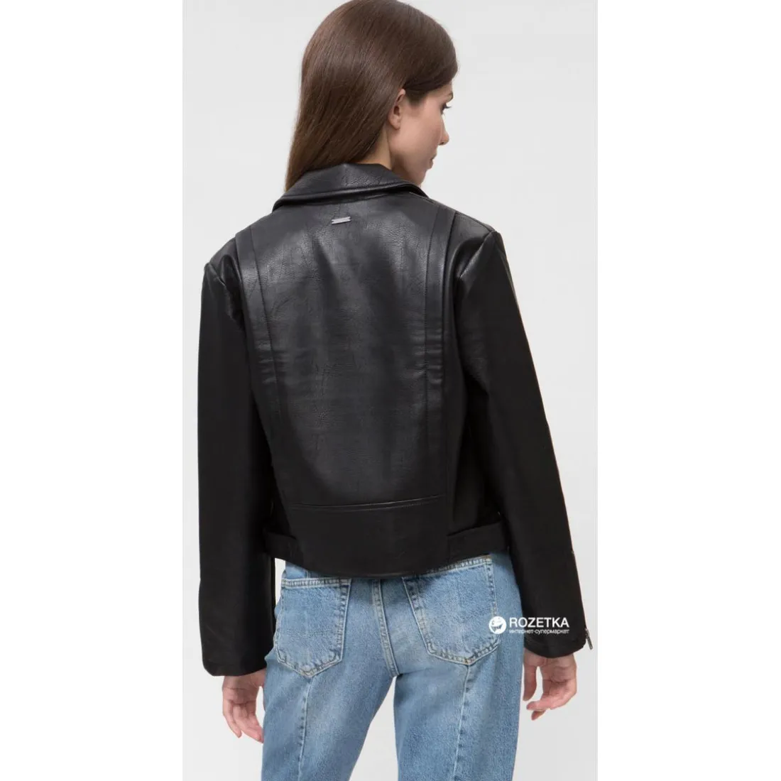 Perfecto simili cuir Pepe Jeans femme - Noir