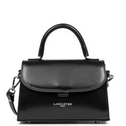Petit sac à main en cuir noir Suave Even