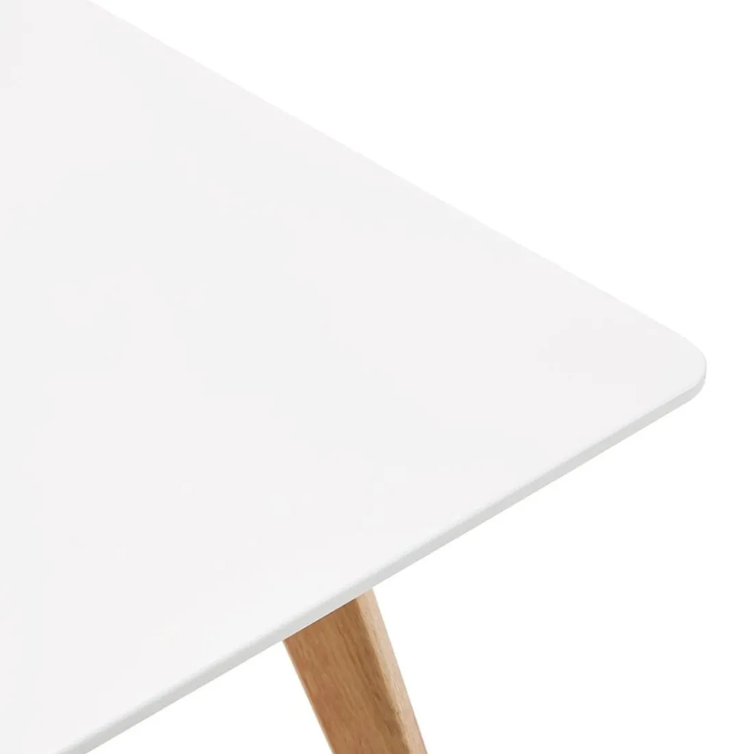 Petite table ou bureau design 'MARIUS' blanche style scandinave