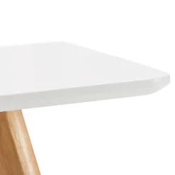 Petite table ou bureau design 'MARIUS' blanche style scandinave