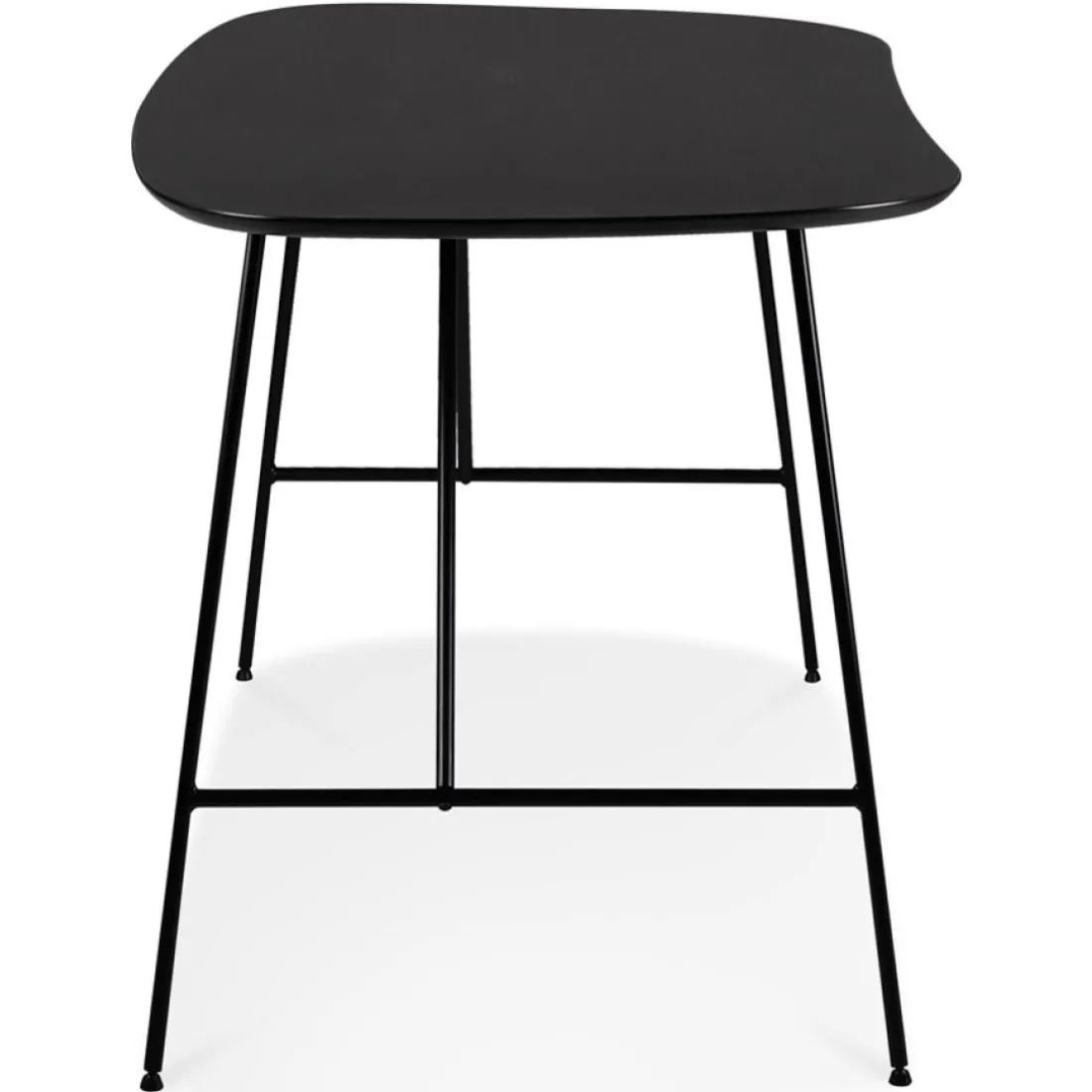 Petite table ou bureau 'FIONA' en bois finition Chêne noir