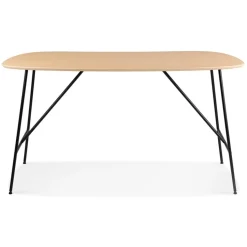 Petite table ou bureau 'FIONA' en bois finition Chêne naturel