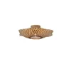 Plafonnier Madura bambou abat-jour naturel marron