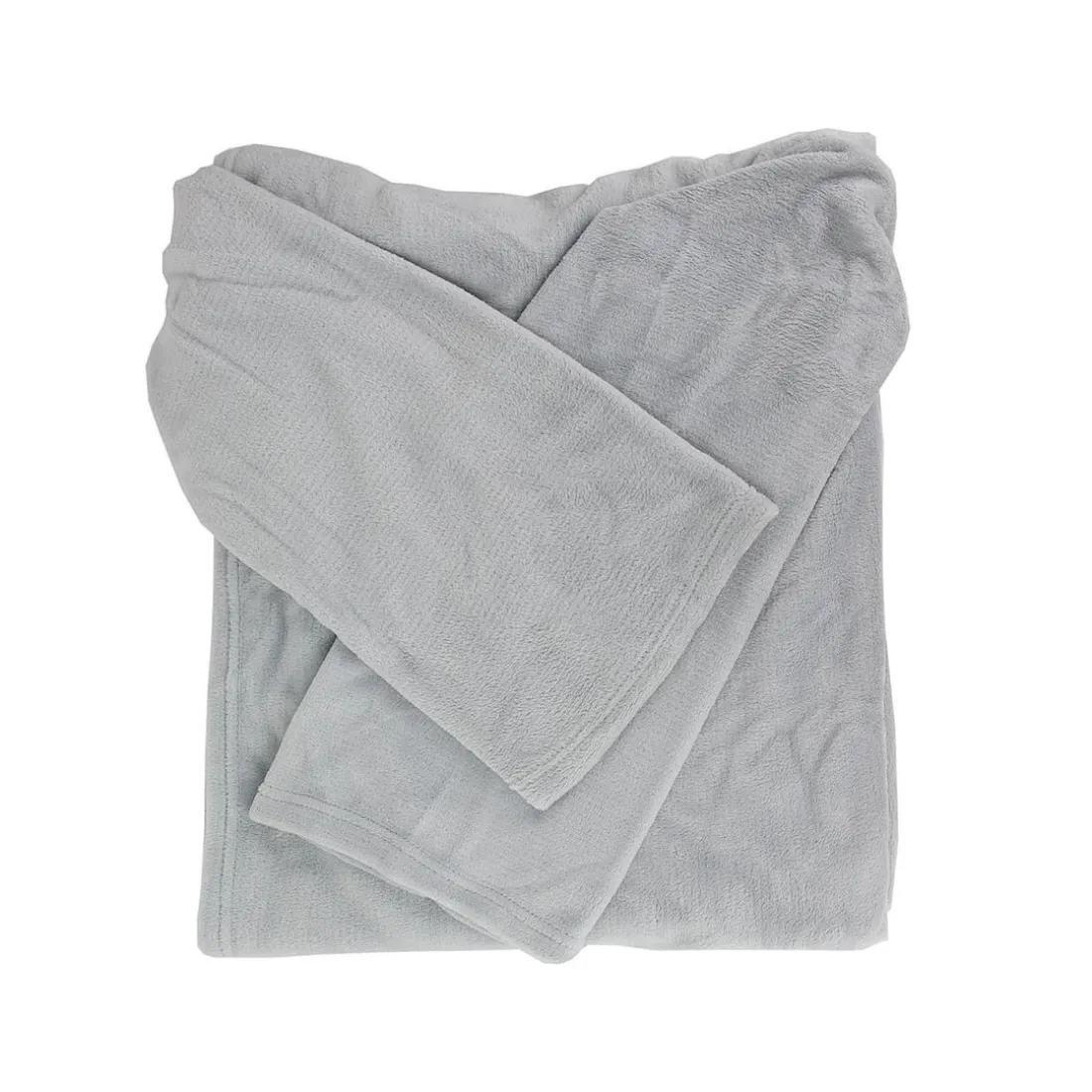 Plaid A Manches Gris 140x180cm