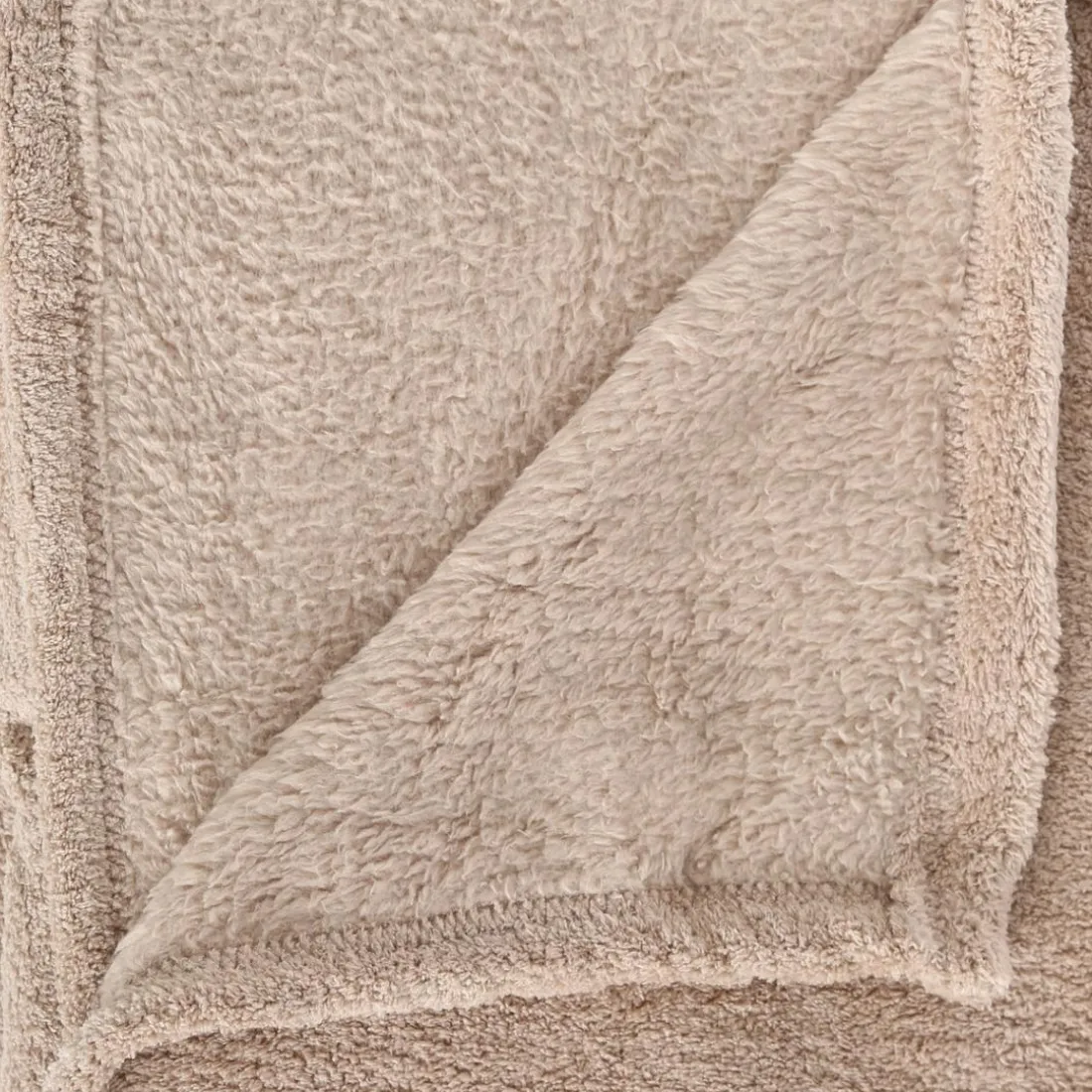 Plaid Kiesa 230x180cm - Taupe