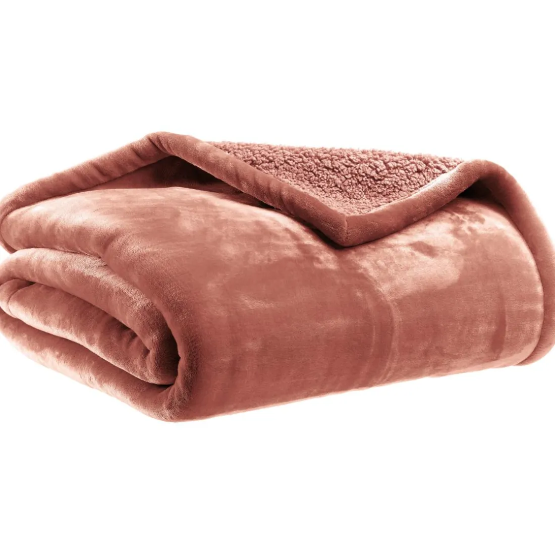 Plaid Michka Terracotta 130 x 160