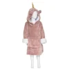 Plaid Poncho Enfant Capuche Licorne