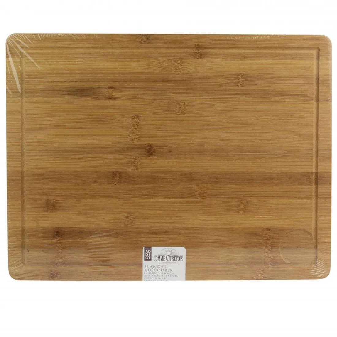 PLANCHE A DECOUPER AVEC REBORD BAMBOU 33.5X44CM KATT
