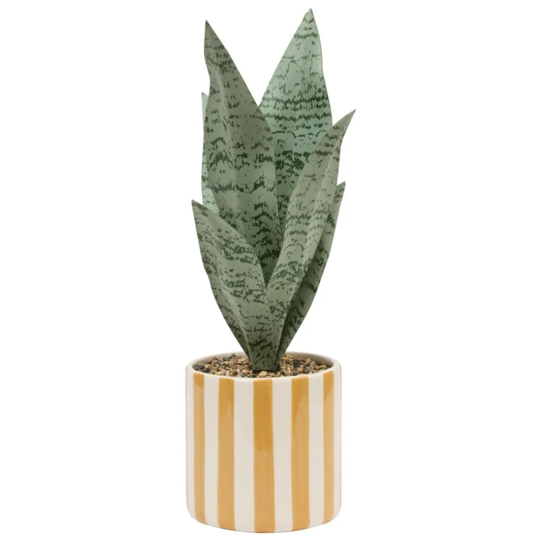 Plante artificielle en pot Cheri Jaune