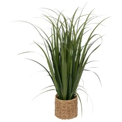 Plante artificielle vert en pot