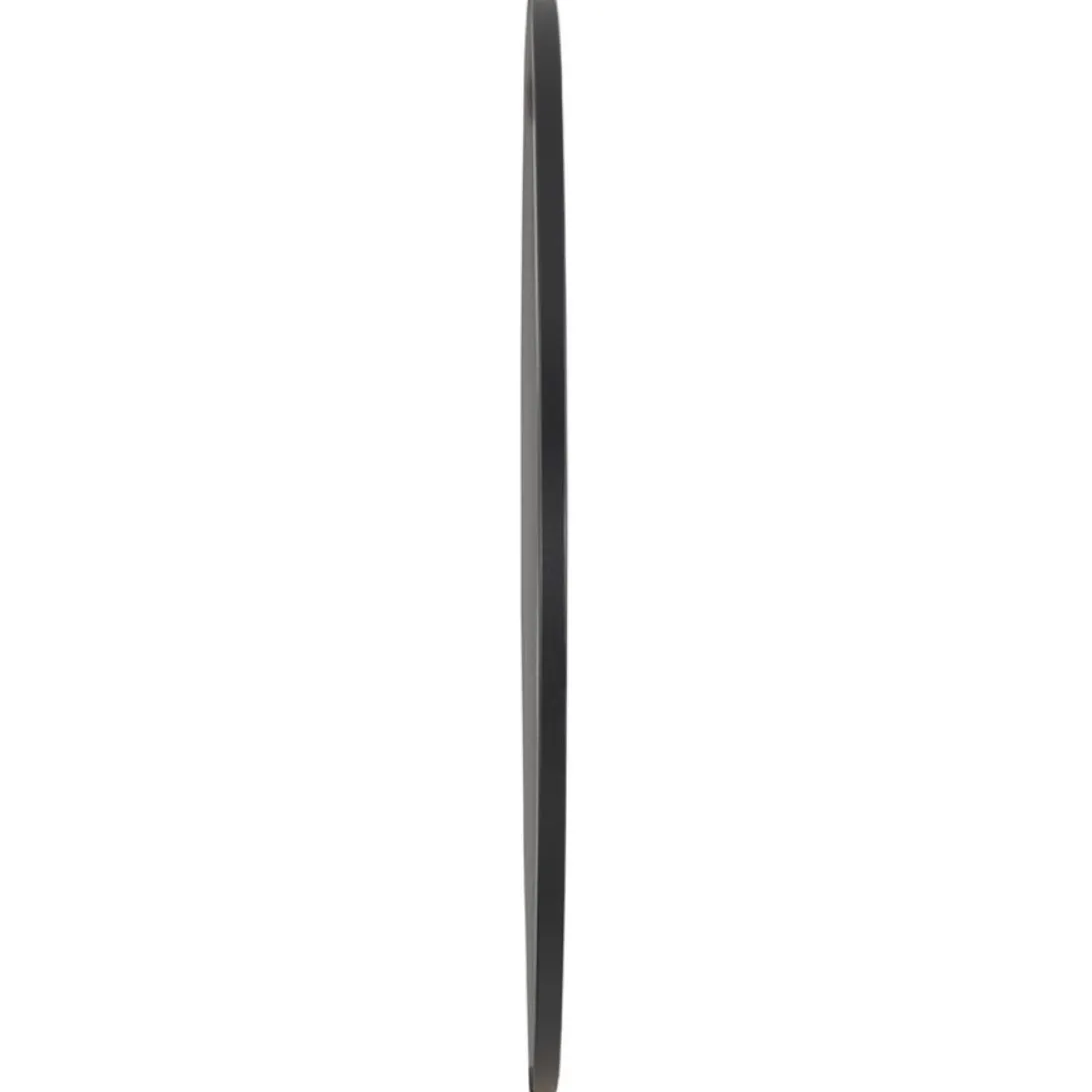 Plateau de table 'LIMULE' rond noir