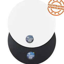 Plateau de table 'LIMULE' rond noir
