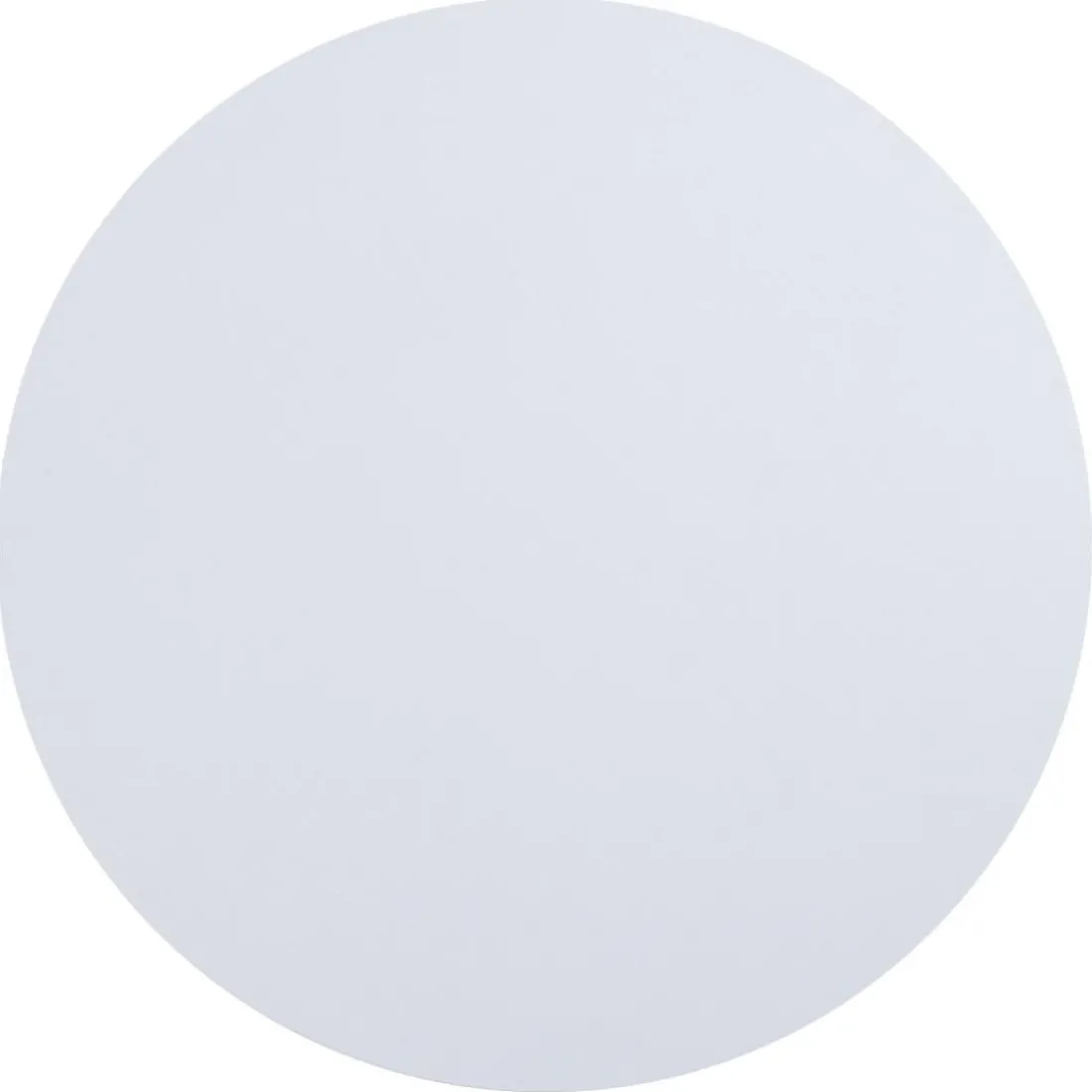 Plateau de table 'RINGO' rond blanc