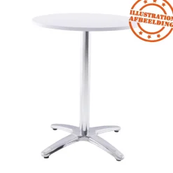 Plateau de table rond blanc 'RINGO'